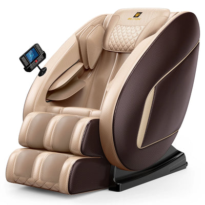 Full Body Massage Chair Designed for Home Recovery, Zero Gravity Reclining, Bluetooth Audio, Heat Therapy