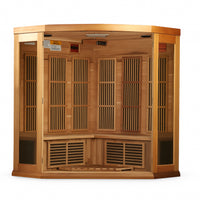Infrared Sauna Built for Home Recovery, Canadian Red Cedar, FAR Heating Panels, 2320W Power